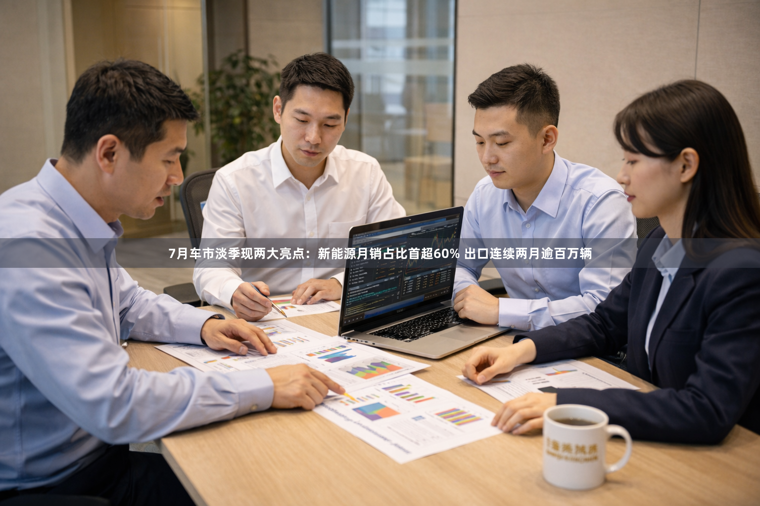 7月车市淡季现两大亮点：新能源月销占比首超60% 出口连续两月逾百万辆