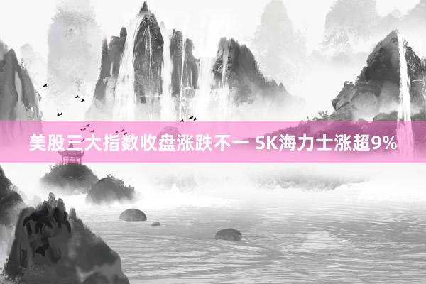美股三大指数收盘涨跌不一 SK海力士涨超9%