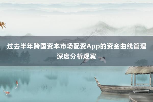 过去半年跨国资本市场配资App的资金曲线管理深度分析观察